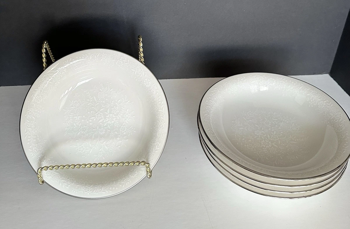 ノリタケ アイボリーチャイナ AFFECTION 7192 プレート4枚 希少