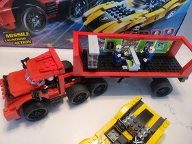 lego USED set 8160 Speed Racers: Cruncher Block & Racer X