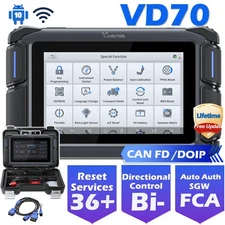 VD70Lite Automotive Bidirectional OBD2 Scanner Auto Diagnostic IMMO Scan Tool 
