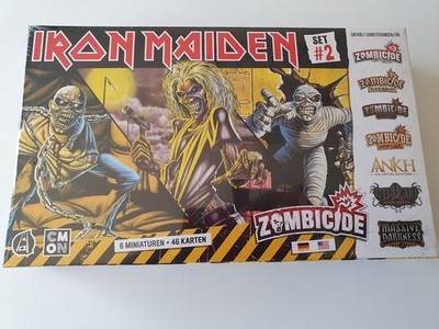 IRON MAIDEN SET 2 - Zombicide ANKH Massive Darkness Cthulhu Death May Die NEU