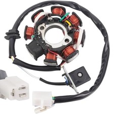 Magneto Ignition Stator 5 Wires AC 8 Poles GY6 49cc 50cc 80cc 100cc