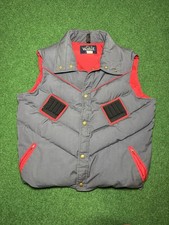 Vintage 70s 80s Woolrich Puffer Vest Coat, Fisherman Americana Medium