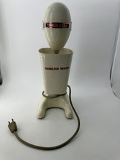 Vintage Hamilton Beach No 51 Milkshake Mixer Malt Drink Mixer Cream White