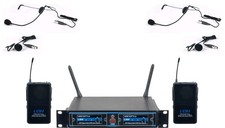 VocoPro PA System, XLR Connector, Black UDHDUALB2 