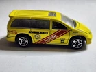 VTG Hot Wheels Dodge Caravan Mattel 1998. Ambulance Rescue Radio Dispatch Unit 5