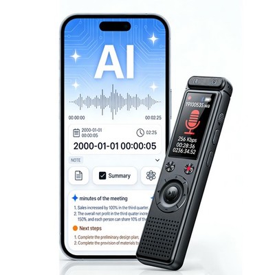 AI Voice Recorder, Transcribe & Summarize with AI, App Control, AI Note Taker...