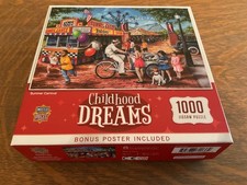 Master Pieces Puzzle. Childhood Dreams- Summer Carnival 1000 pieces complete