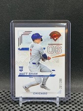 Matt Shaw RC 2025 Prospect Edition Prospect Ticket - Red #201/299 - #125 Cubs