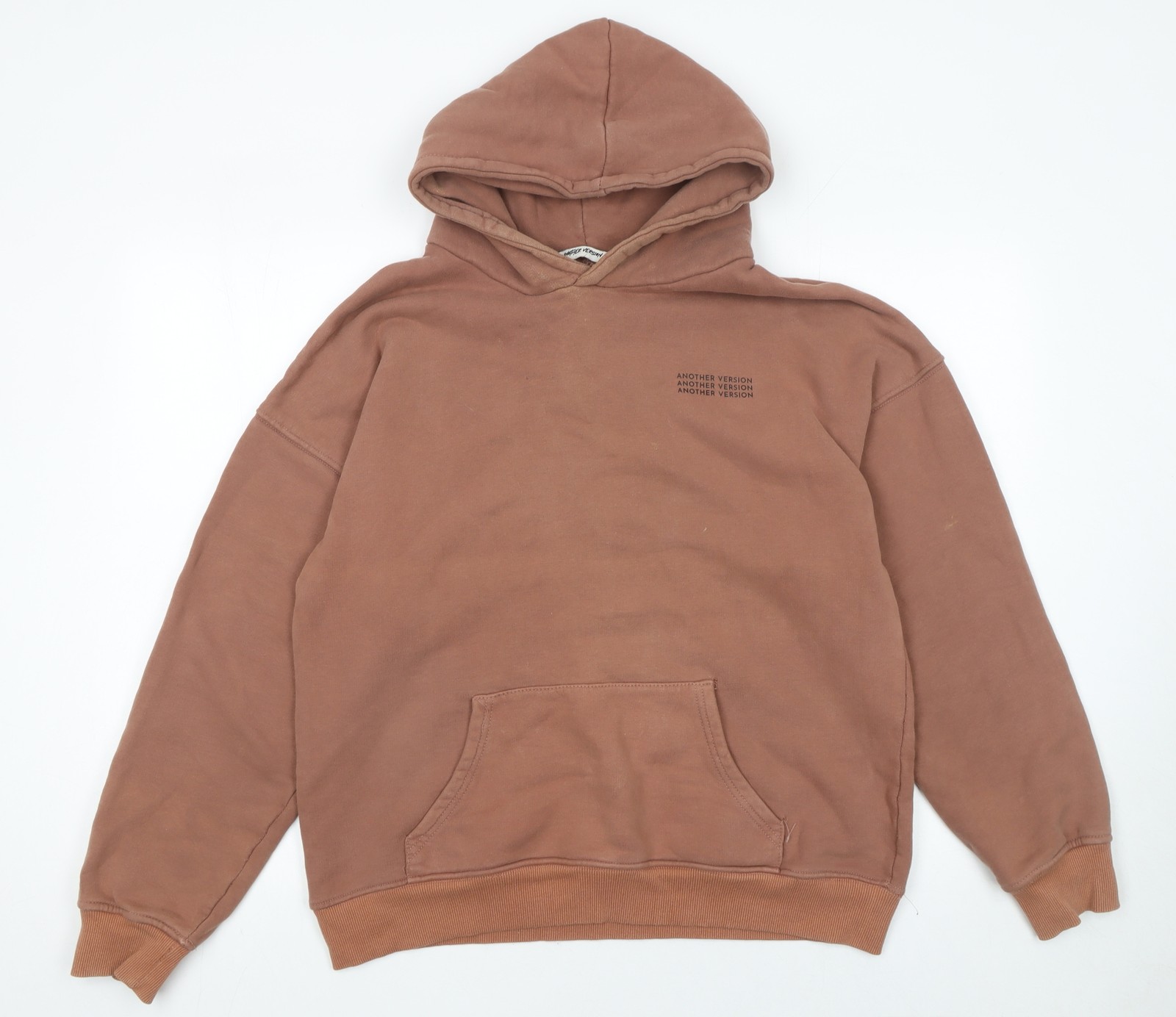 Another Version Women’s Brown Pullover Hoodie Siz… - image 1