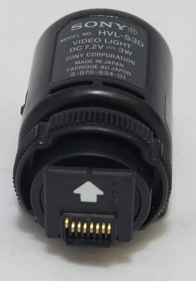 Sony 3w Video Light for DCR-DVD101/201/301 & DCR-HC40/65/85 (HVL-S3D) - Image 2 of 3