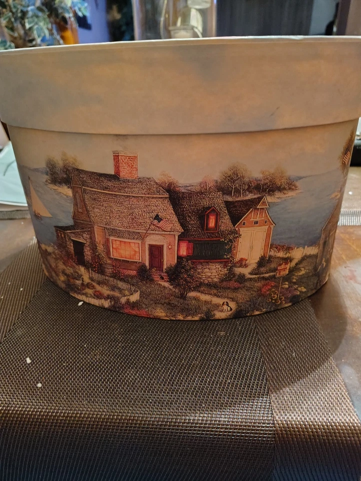 7 Stacking Nesting Boxes Oval Bobs Boxes Lang Cards Gifts From The Garden  - Image 4 of 4