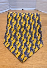 Vintage J. Garcia Mens Tie Silk Collectors Edition Shaman Necktie Wavy Gravy