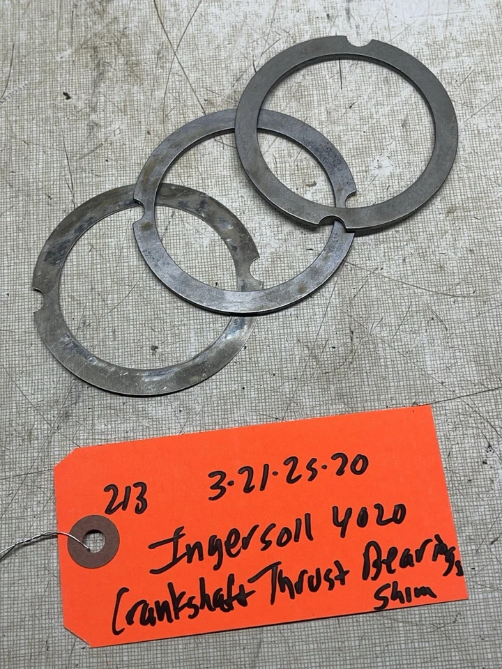 Estuche/Ingersoll 4020 4020PS 1995 tractor P220G-I rodamientos de empuje del cigüeñal Onan Foto 2 de 3
