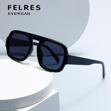 Square UV Protection Sunglasses Unisex Fashion Simple Traveling Driving Glasses