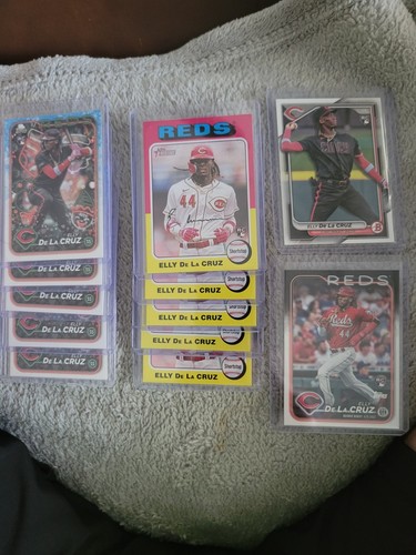 2024 Topps Elly De La Cruz (12) Card Rookie Lot