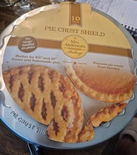 Mrs. Anderson’s Baking Pie Crust Protector Shield, Fits 9-Inch Pie Plates