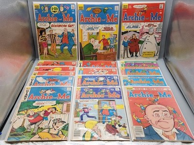 Archie And Me Lot Of  16 Archie Comics 1968-84/ FREE SHIPPING