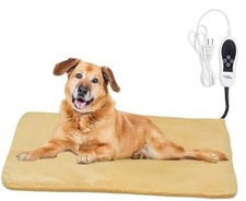 GOTOQOMO 20"x 32" Pet Heating Pad, PVC Material Waterproof Pet Heating Pads