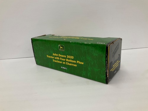 CLEARANCE - ERTL John Deere 3020 Tractor with Four Bottom Plow Die-Cast Model - Picture 12 of 14