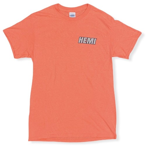 Dodge Mopar Hemi Men's American Garage Tee T-Shirt - Orange - 第 2/4 張圖片