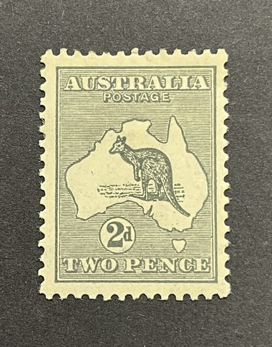 Australia SG 3 MINT 2d Grey - CAT £65