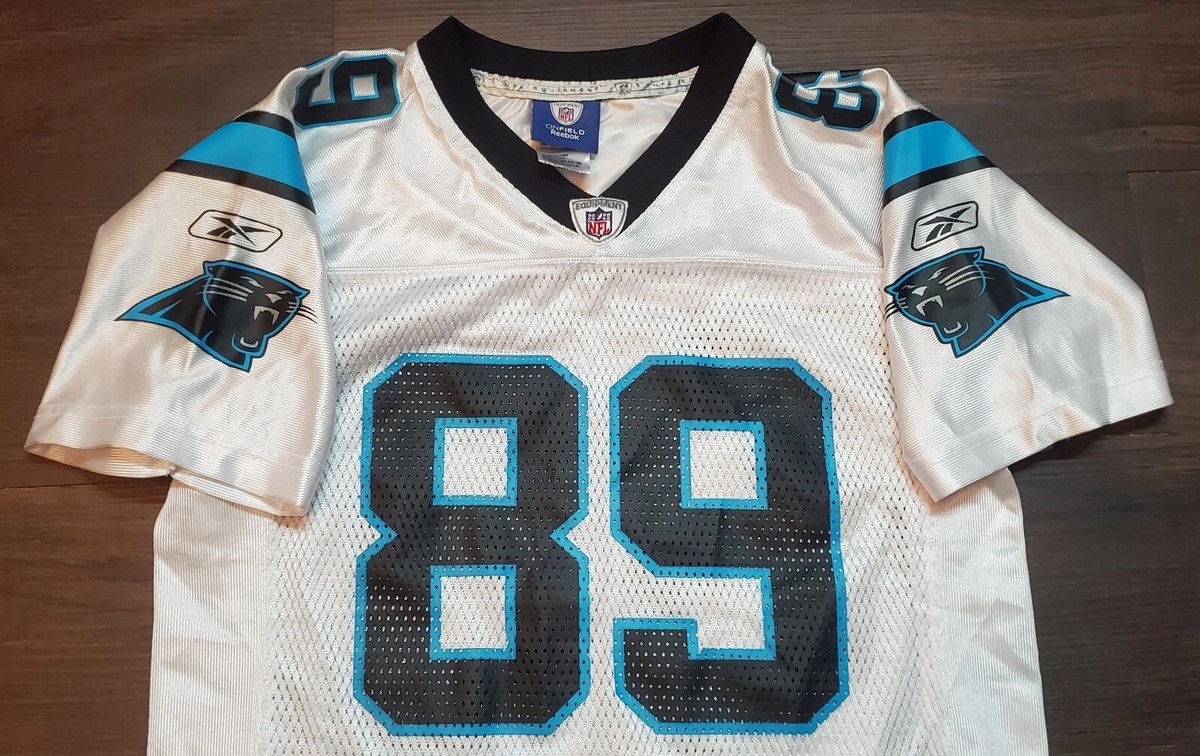 Carolina Panthers Smith 89 ユニフォーム サイズ52 00s Carolina Panthers - Steve Smith #89 - Reebok - Vintage