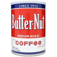 Butter-Nut Coffee Original Blend Ground, Medium Roast, 12 Ounce Steel Can