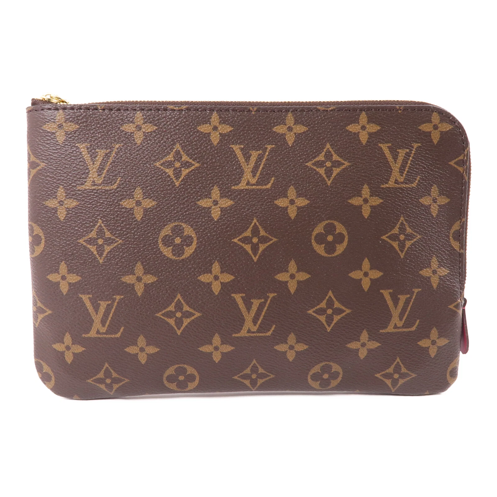 LOUIS VUITTON（LV） Borsa pochette Louis Vuitton LV Astuccio Voyage PM M44148 monogramma marrone