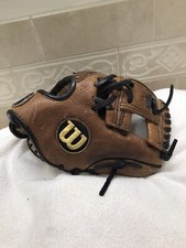 Wilson PRO-1000 All Leather Thick Well Padded 9.5  Baseball Glove Right Throw
