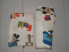 Mickey Mouse Clubhouse Disney Twin Flat and Fitted Sheets Goofy Donald Duck