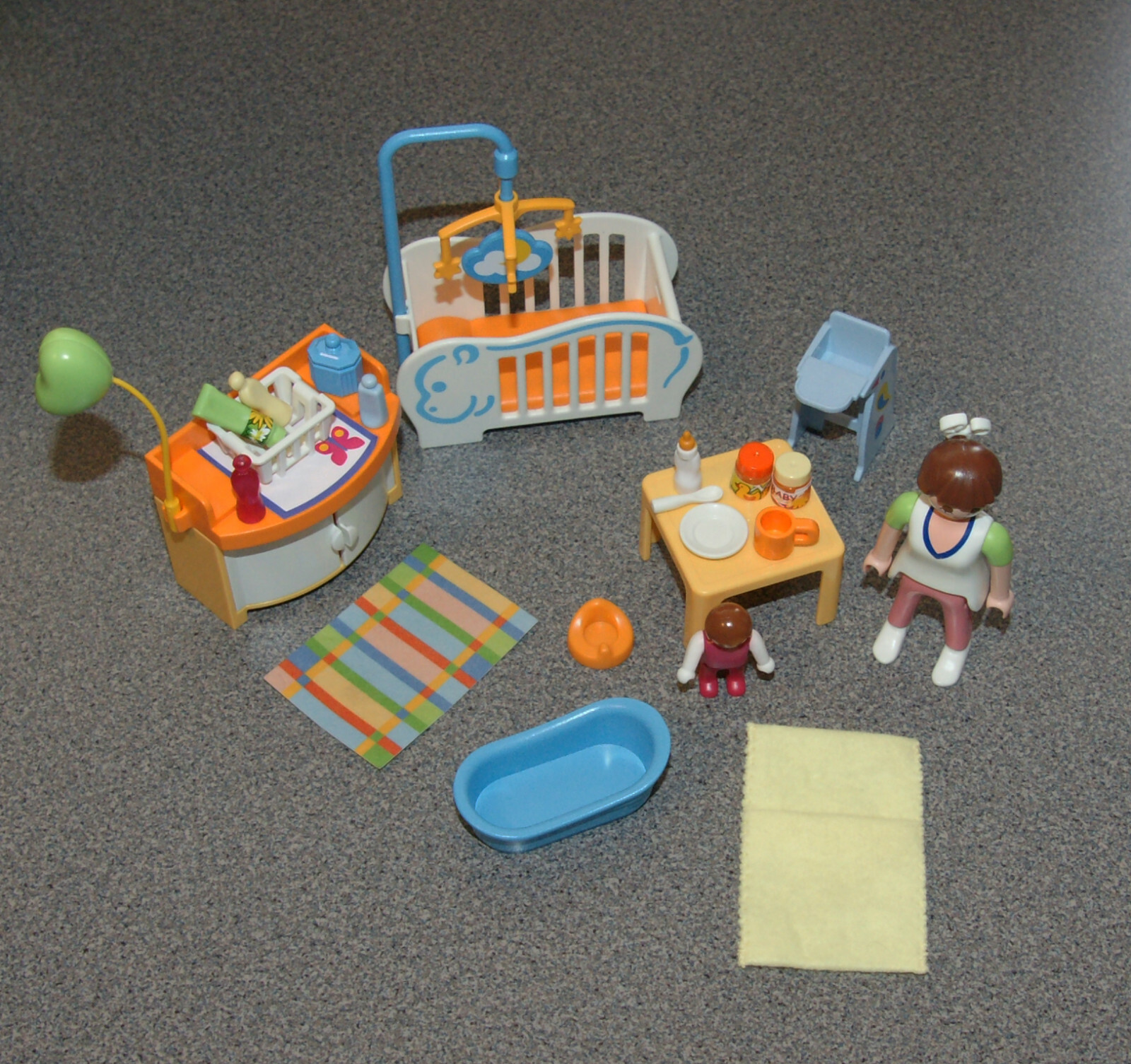 playmobil nursery set