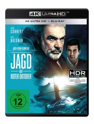 Jagd auf Roter Oktober (4K Ultra-HD) (+ Blu-ray 2D) (4K UHD Blu-ray)