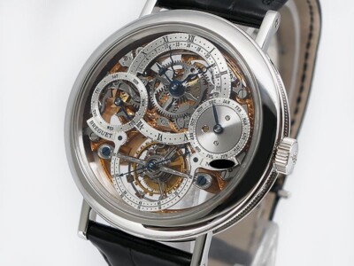 Breguet Tourbillon Perpetual/Cal Skeleton 3755PR/1E/9V6 Platinum 40mm $275,500