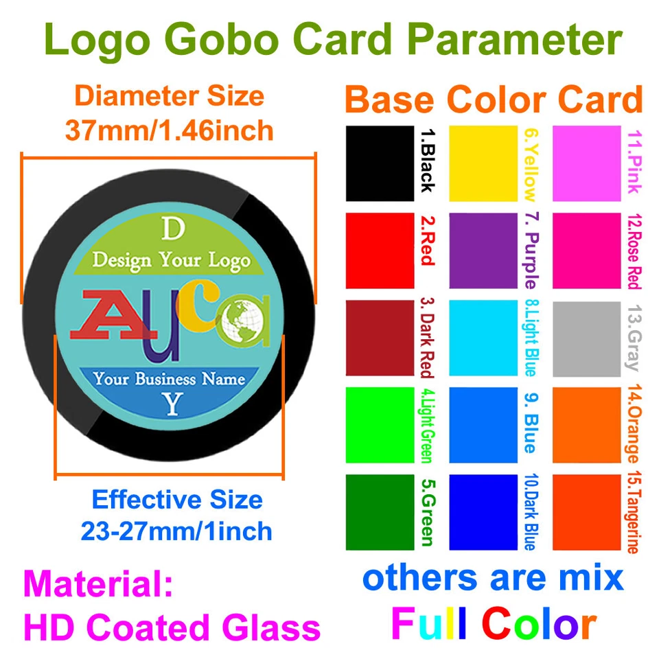 Custom Gobo 30W LED Waterproof Logo AD Lamp Remote Projector Advertising Lights - Image 3 of 4