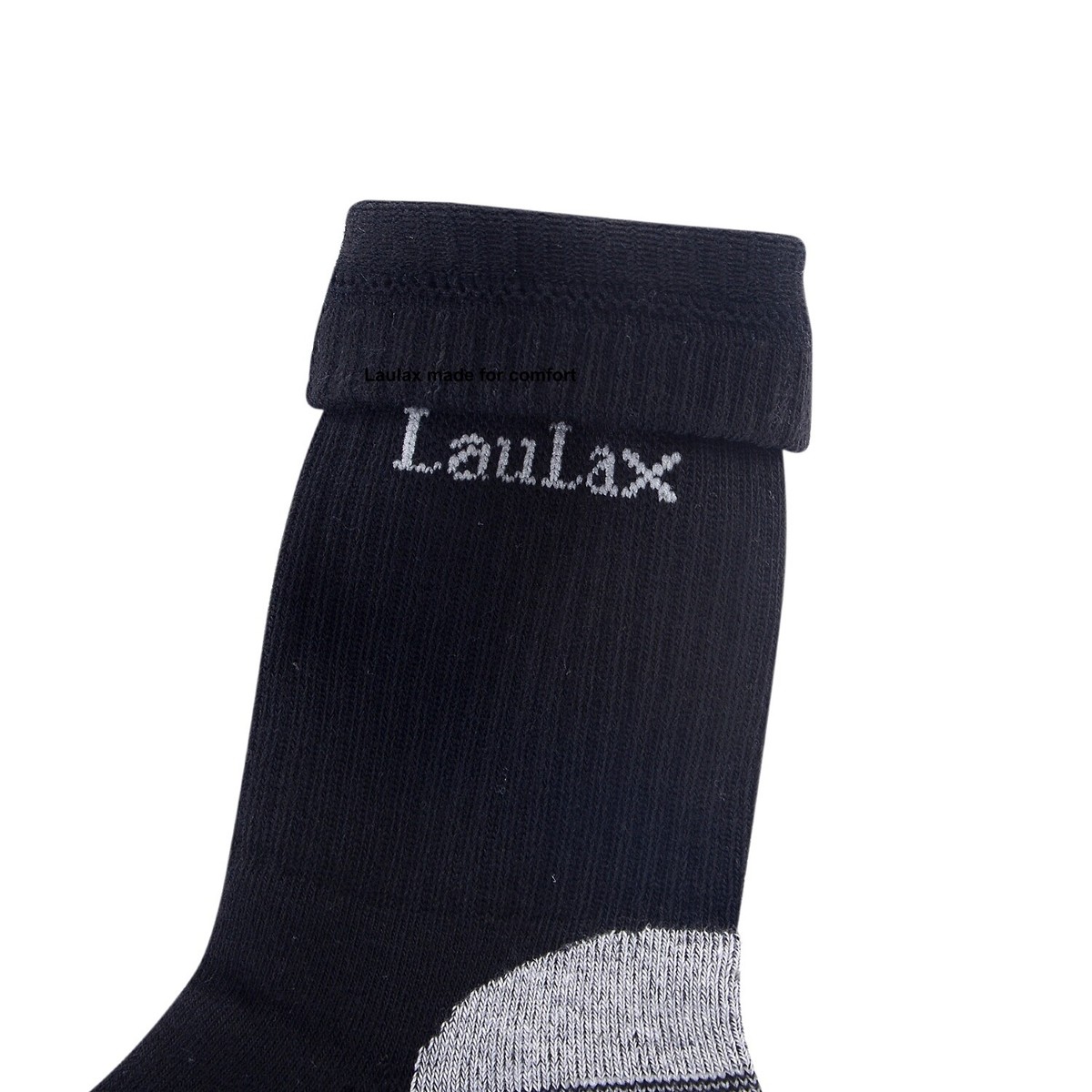 LAULAX Men's Work Socks – 4 Pairs Heavy Duty Cotton Blend | UK Size 9-11 | Breathable & Cushioned For Outdoor Work