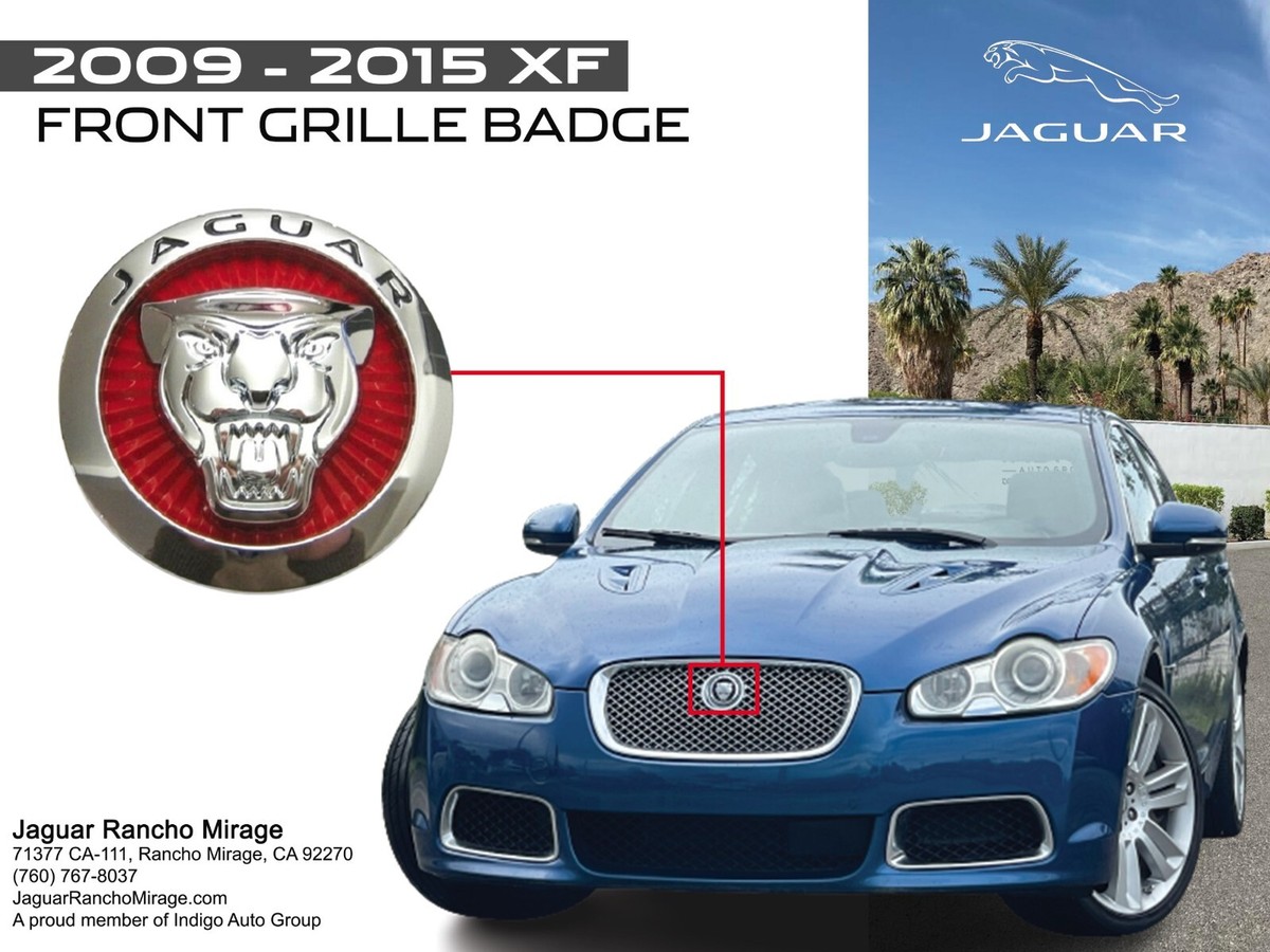 2009-2015 Jaguar XF Genuine Factory OEM Grille Emblem C2D52972 | eBay