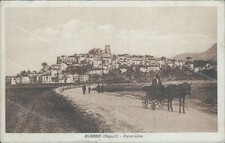 cp94  cartolina riardo panorama provincia di caserta campania 1939