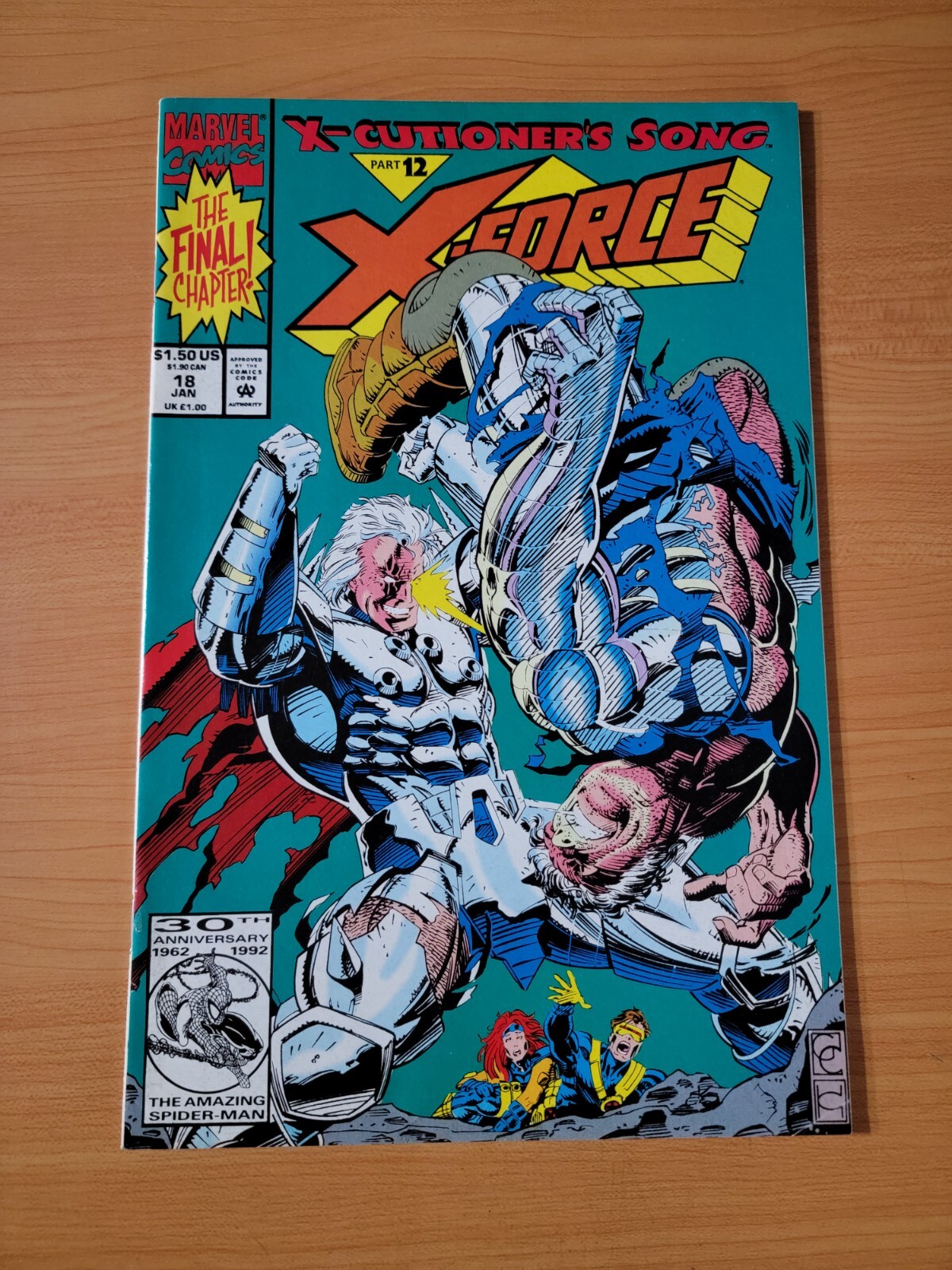 X-Force #18 Direct Market Edition ~ NEAR MINT NM ~ 1992 Marvel Comics ...