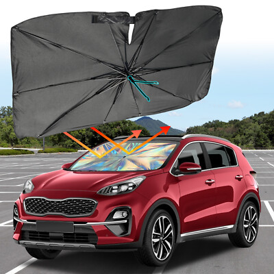 Sonnenschutz,Auto Frontscheibe Faltbarer Sonnenschirm UV Schutz Block Abdeckung