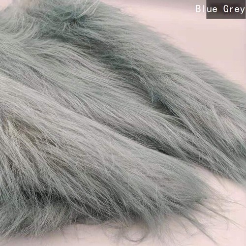 12cm Plüsch Kunstfell Stoff Winter warme Kleidung Polstermaterial breit 170cm - Bild 32 von 44