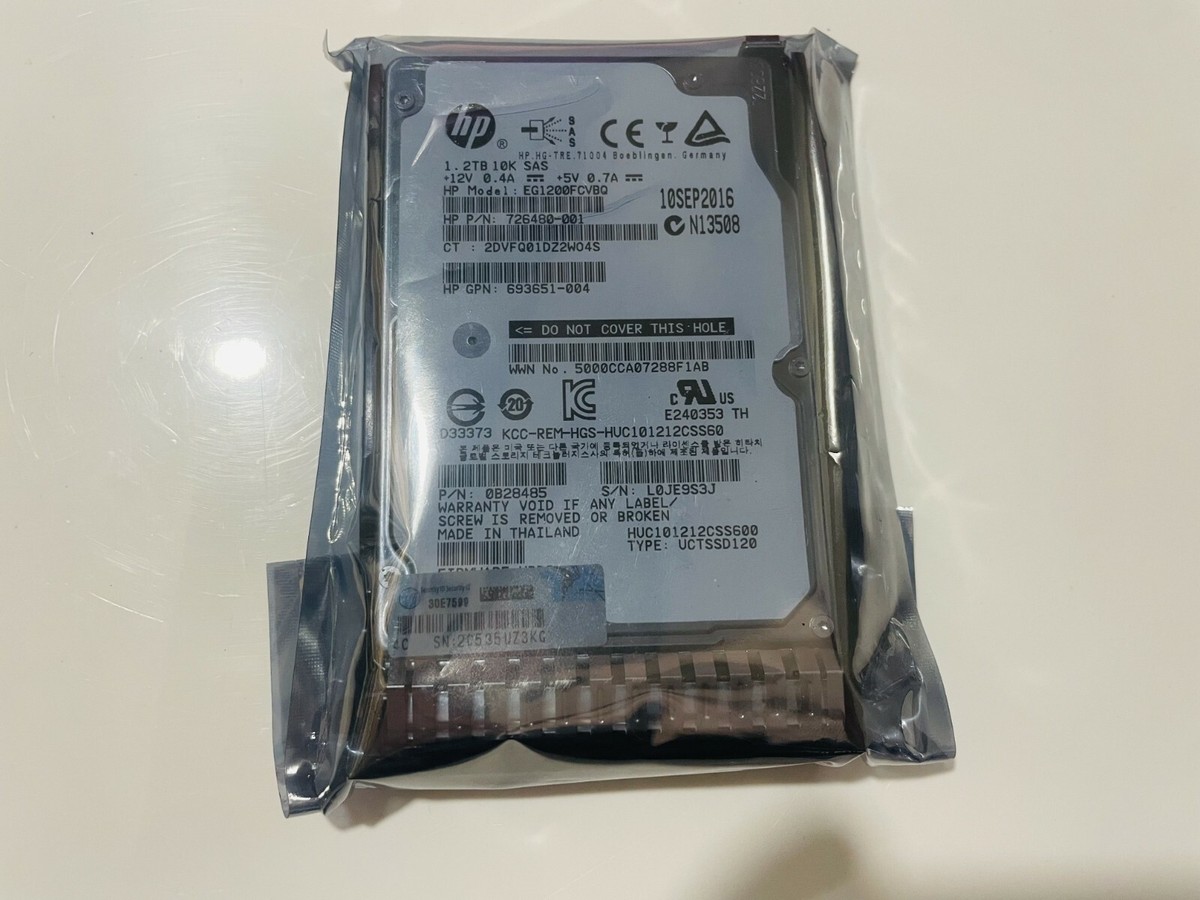 718162-B21 - Hp 1,2Tb 6G Sas 10K 2,5İn Dp Ent Sc Hdd - Hp All In One Pc, Hp Laze