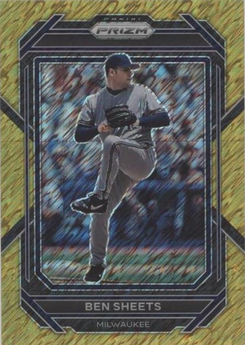 2023 Panini Prizm - Ben Sheets #241 Gold Shimmer Prizm /10 for sale ...