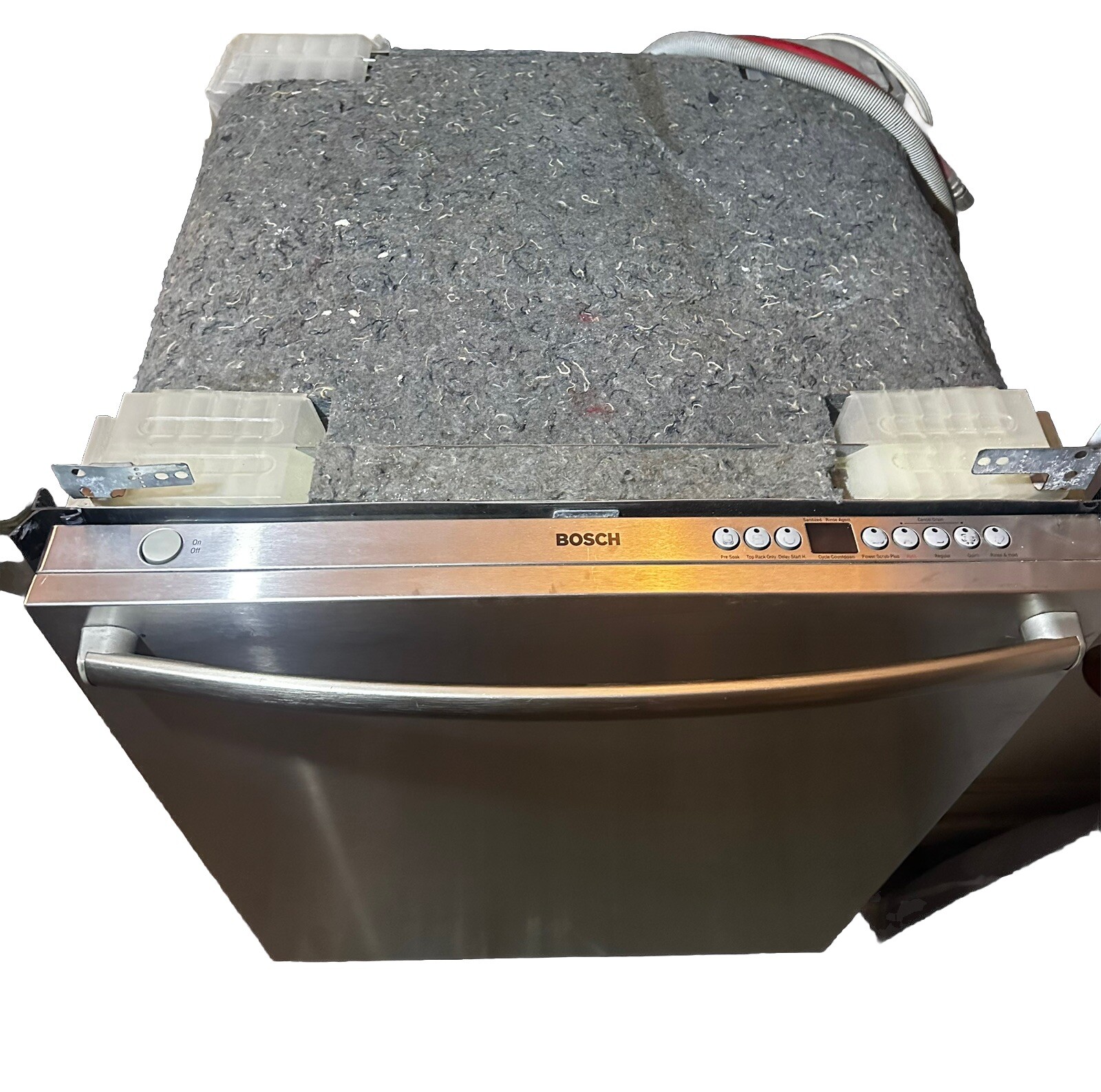 Bosch 100 Series 24 Inch Top Control Built In Dishwasher Stainless Steel-image