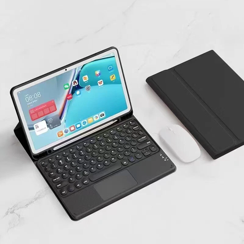 Wireless Bluetooth keyboard suit With touchpad Rechargeable ultrathin Portable - Image 4 of 4