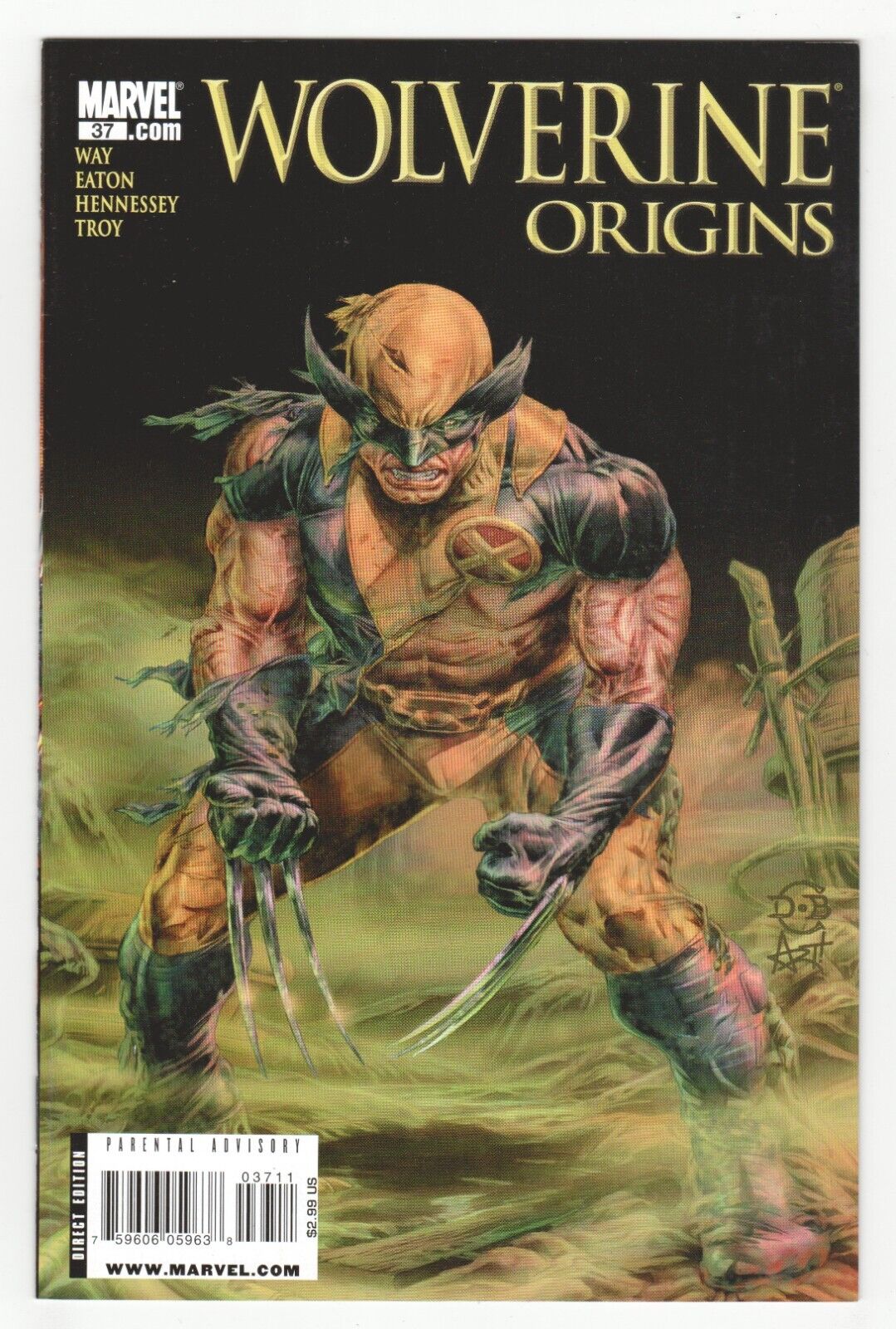 Wolverine: Origins #37 - Omega Red - DOUG BRAITHWAITE Cover Art NM- 9.2