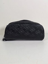 Oakley Sunglasses Zipper Case Black Protection Travel Leisure Faux Leather EUC