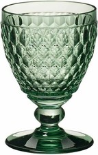 White Wine Crystal Goblet Glass Coloured Green, 230ml, Villeroy & Boch Boston