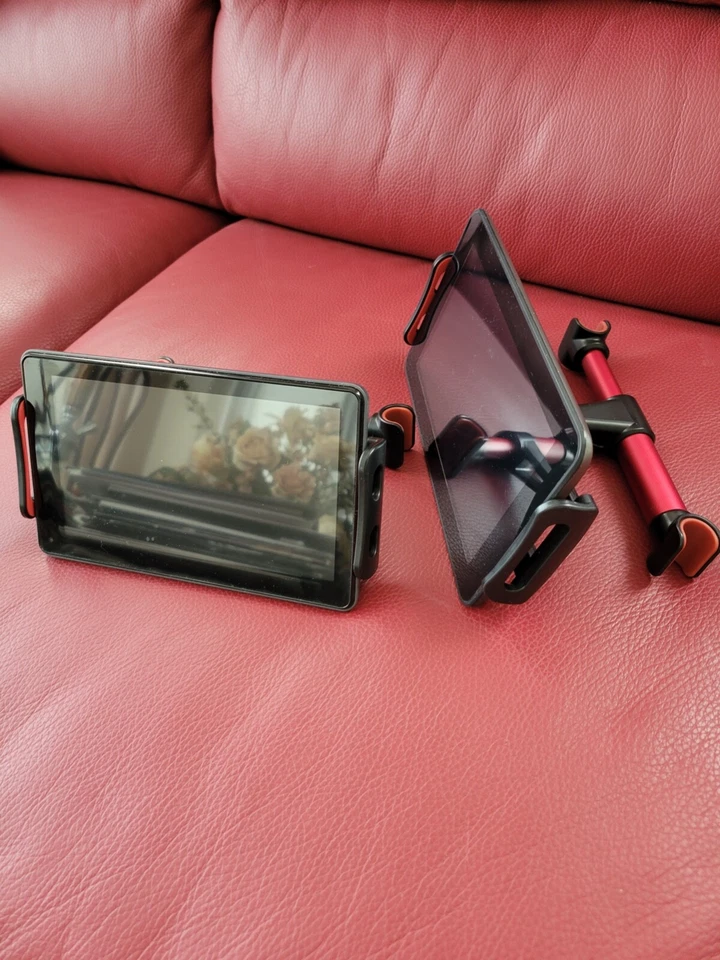 2 PACK Car Backseat Tablet Headrest Holder for Android and iPad / Cellphones - Image 2 of 4