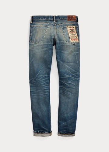 RRL DoubleL RL High Slim yosimite wash Selvedge Jeans Denim men Japan woven New