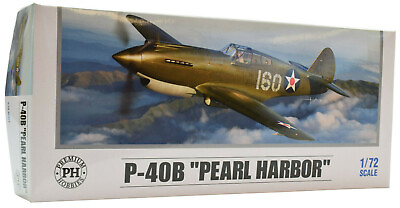 #ad #ad Premium Hobbies P 40B quot;Pearl Harborquot; 1:72 Plastic Model Airplane Kit 135V $15.99